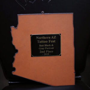 portrait tattoo award
